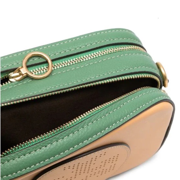 Tory Burch Bags Tory Burch Jackfruit Yellow Leather Bombe Small Bag